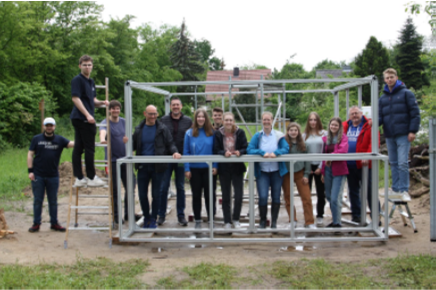 Gruppenbild Gew&auml;chshaus