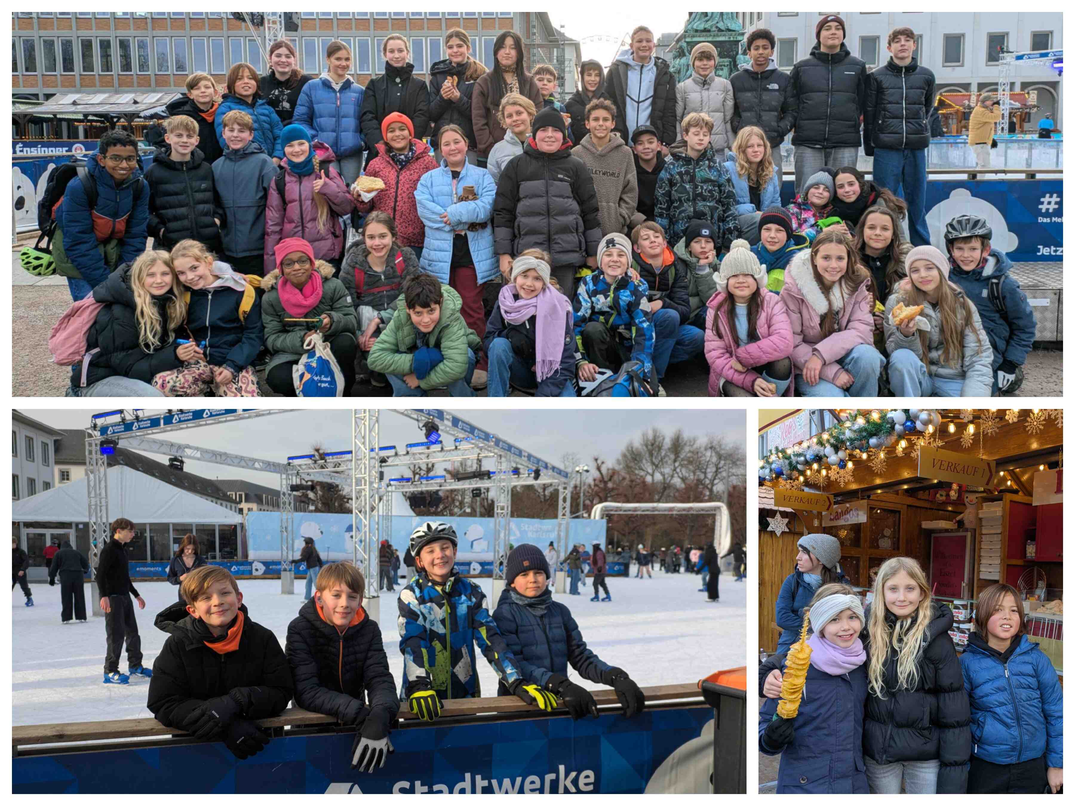 Schlittschuhfahren 7a und 5a